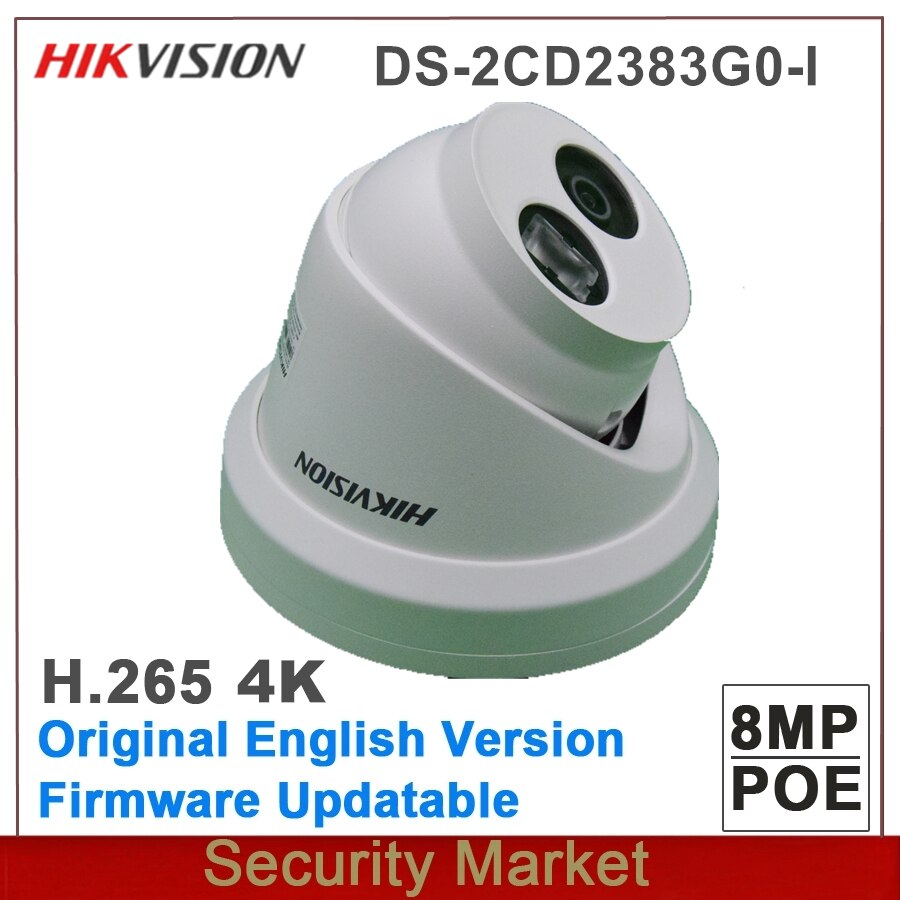 Hikvision- 4K 8Mp POE IR ߿ WDR  Ѿ Ʈũ..
